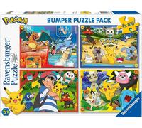 Puzzles Pokémon 4x100 pièces - Ravensburger