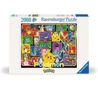 Puzzle - RAVENSBURGER - Pokémon lumineux - 2000 pièces - 98 x 75 cm - Intérieur