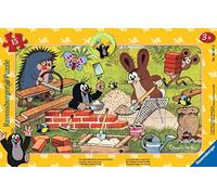 Puzzle Ravensburger pour Enfants - 06151 La Petite Taupe et Ses Amis - Puzzle à Cadre pour Enfants à partir de 3 Ans, avec 15 pièces