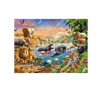 Puzzle Ravensburger - Printemps Dans La Jungle, 100 Pièces