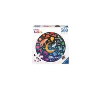 Puzzle Ravensburger rond Rêves Circle of Colors 500 pièces