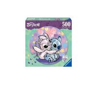 Puzzle ravensburger rond stitch 500 pièc