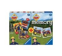 Puzzle Ravensburger - Sam le pompier + Memory, 25/36/49 pièces, + jeu de mémoire