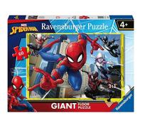 Ravensburger pour Enfants 03095 - Les pouvoirs de Spiderman - de Sol composé de 60 Grandes pièces, pour Les Fans de Spiderman à partir de 4 Ans