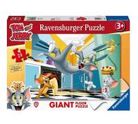 Puzzle de 24 Pièces Thème Tom et Jerry de la Collèction Giant Floor Ravensburger Multicolore Multicolore G