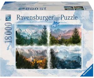 Puzzle Ravensburger - Un Château au Fil des Saisons XXL (18000 pièces)