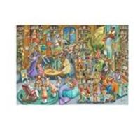 Ravensburger 16455 Puzzle Midnight in The Library - 1000 pièces pour Adultes et Enfants à partir de 12 Ans - Multicolore