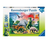 Puzzle Ravensburger XXL Among the Dinosaurs 100 pièces dès 6 ans Multicolore