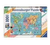 Puzzle Ravensburger XXL La carte du monde 100 pièces G