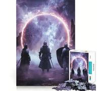 Puzzle réaliste de Chevaliers Templiers pour Adolescents, 1000 pièces, Jeu de réflexion, Jouet Relaxant, découpe Nette, Cadeau Exquis (50x75cm)