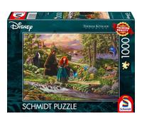 Puzzle rebelle princesse mérida 1000 pc