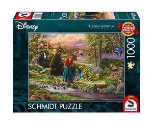 Puzzle rebelle princesse mérida 1000 pc