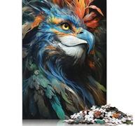 Puzzle rectangulaire en Carton The Magic Harpy, pour Adultes et Enfants, 1 000 pièces (26 x 38 cm), idéal comme Cadeau de Noël