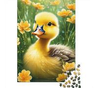 Puzzle rectangulaire en Papier représentant Un Canard, idéal pour Les familles, idéal comme Cadeau de Noël pour garçon ou Fille, 1 000 pièces (38 x 26 cm)