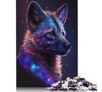 Puzzle rectangulaire en Papier représentant Une hyène Africaine, idéal pour Les Cadeaux d'halloween, idéal pour Les garçons ou Les Filles, 1 000 pièces (75 x 50 cm).