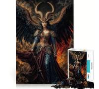 Puzzle Reine Lilith pour Adolescents, 1000 pièces, renforce Les Souvenirs, procure des Moments de Paix, qualité supérieure, Cadeau Classique (38x52cm)