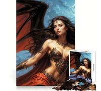 Puzzle Reine Vampire 1000 Pièces pour Adolescents Clarté d'esprit Distraction Douce Cadeau de Noël Parfait (50x75cm)