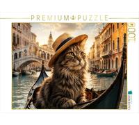 Puzzle · Reise nach Venedig | Eine Gondelfahrt voller Träume · 1000 pièces · Format assemblé 64 × 48 cm · CALVENDO Puzzle