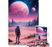 Puzzle Remnants of Eden 1000 pièces pour Adolescents, Jeu de logique Pure, détente et découpe Nette, pièce d'art de qualité (38x52cm)