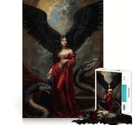 Puzzle Renaissance Lilith 1000 pièces pour Adultes Renforce la mémoire, apaise l'esprit, qualité supérieure, Surprise chaleureuse (38x26cm)