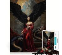Puzzle Renaissance Lilith pour Adolescents, 1000 pièces, défi intellectuel, Jeu Relaxant et Amusant, découpe précise, Cadeau Festif (50x75cm)