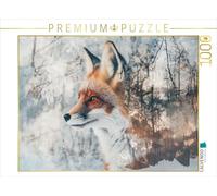 Puzzle · Renard | Un motif du calendrier "Animaux sauvages de la forêt · 1000 pièces · Format assemblé 64 × 48 cm · CALVENDO Puzzle