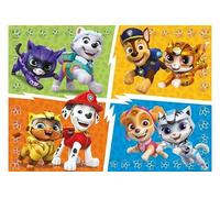 Puzzle Nathan Rencontre avec les Supers chats Pat'Patrouille 60 pièces