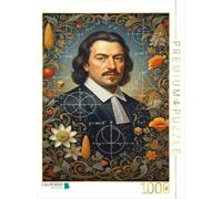 Puzzle · René Descartes (1596-1650 | 1000 pièces · Format assemblé 64 × 48 cm · CALVENDO Puzzle