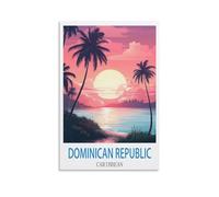Puzzle République Dominicaine Caraïbes pour Adultes, Jeu éducatif, défi, Jouet, 1000 pièces, Puzzle pour Adultes et Enfants. Jeux éducatifs, décoration d'intérieur, 38 x 26 cm