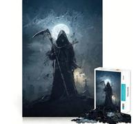 Puzzle Requiem's Embrace pour Adolescents, 1000 pièces, Jouet Anti-Stress Smart Reason, Bords tranchants, Cadeau d'anniversaire (38x52cm)