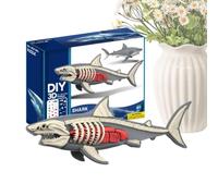 Puzzle Requin Jouet De Construction Interactif Et De Requin-Tigre