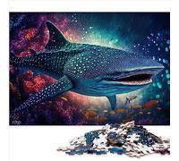 Puzzle Requins Baleines | Puzzles 1000 pièces pour Adultes en Carton de qualité supérieure à emboîtement précis pour Enfants à partir de 12 Ans 26 x 38 cm