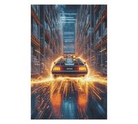 Puzzle Retour vers Le Futur 1500 pièces, Jeu de décompression pour Adultes, Puzzle pour étudiants, Jouet pour Enfants, Cadeaux de Noël et d'anniversaire-57x87cm