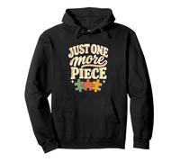 Puzzle rétro Amusant Just One More Piece Lover Puzzler Sweat à Capuche