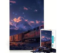 Puzzle rétro de 1000 pièces pour Adultes et Adolescents, idéal pour développer Son adresse, se détendre et s'amuser Un Cadeau Parfait pour Les fêtes (38x52cm)