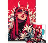 Puzzle rétro de 1000 pièces pour Adultes, thème Anime, pour renforcer la mémoire, apaiser l'esprit, qualité et Surprise chaleureuse (38x52cm)