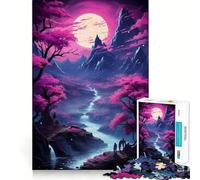 Puzzle rétro Fantastique de 1000 pièces pour Adolescents Jeu de logique et de réflexion Découpe précise (38x52cm)