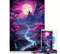 Puzzle rétro Fantastique de 1000 pièces pour Adultes, idéal pour se détendre et développer Ses capacités intellectuelles Collection d'œuvres d'art aux Bords précis (50x75cm)