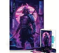 Puzzle rétro Guerrier samouraï Difficile de 1000 pièces pour Adultes, Jeu intellectuel, Moment de détente, découpe de qualité, Cadeau Exquis (50x75cm)