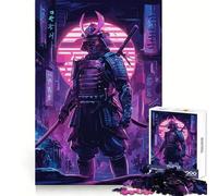 Puzzle rétro Guerrier samouraï Difficile de 1000 pièces pour Adultes, Jeu intellectuel, Moment de détente, découpe de qualité, Cadeau Exquis (50x75cm)