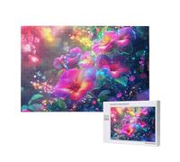 Puzzle Rêve 2000 Pièces Adultes, Puzzles Classiques Art Fleur avec Boîte d'emballage et Photos de Référence, Relaxation/Soulagement du Stress/Jeux Amusants, DIY Creatif Cadeau pour Femme 2T-298