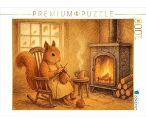 Puzzle · Rêves de cheminée - L'é uil Qui Tricote