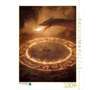 Puzzle · Rituel du Dragon de feu | Une aventure fantastique et magique avec des dragons · 1000 pièces · Format assemblé 64 × 48 cm · CALVENDO Puzzle