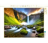 Puzzle · Rivière de la Cascade - Hautes Terres cachées | Rivière de l'imagination · 1000 pièces · Format assemblé 64 × 48 cm · CALVENDO Puzzle