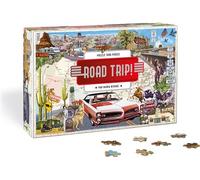 Puzzle Road trip - 1000 pièces - Maria Rivans - Hachette Pratique - Jeux livres objets