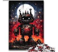 Puzzle Robot Mystérieux 2000 pièces pour Adultes et Adolescents, Aide Le Cerveau à exercer des Jouets addictifs pour cultiver la Patience, décoration Parfaite (70x100cm)