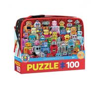 Puzzle - Robots - Boîte À Lunch - 100 Pièces