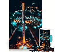 Puzzle Rock 'n' Roll Ride 1000 pièces pour Adolescents, Jeu Intelligent, Jeu de Groupe, Assemblage d'image, décoration Murale (38x26cm)