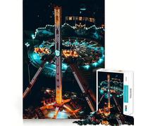 Puzzle Rock 'n' Roll Ride pour Adultes, 1000 pièces, Jeu de réflexion, Loisir Calme, à Assembler, Cadeau de Noël (50x75cm)