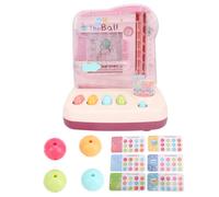 Puzzle Rolling Rolling Ball Toy, Kids Track Game Game Machine Interactive Améliorer la pensée logique pour Les Filles pour Les Filles pour garçons (Rosa)